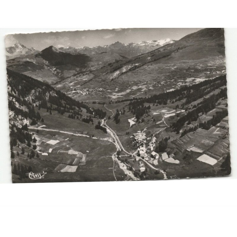 SAINT-VERAN: la plus haute commune d'europe le hameau de la chalp et molines vue aérienne 10x15 - très bon état
