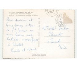 SAINT-VERAN: la plus haute commune d'europe le hameau de la chalp et molines vue aérienne 10x15 - très bon état