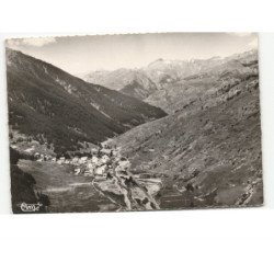 RISTOLAS: vue générale et la vallée du guil vue aérienne 10x15 - très bon état