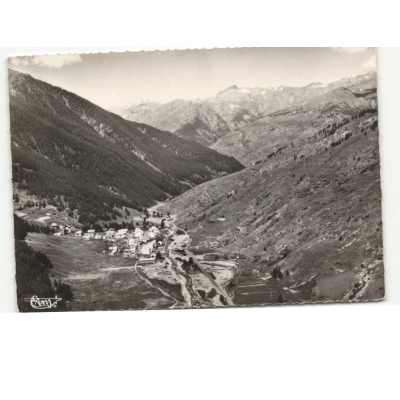 RISTOLAS: vue générale et la vallée du guil vue aérienne 10x15 - très bon état
