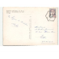 RISTOLAS: vue générale et la vallée du guil vue aérienne 10x15 - très bon état