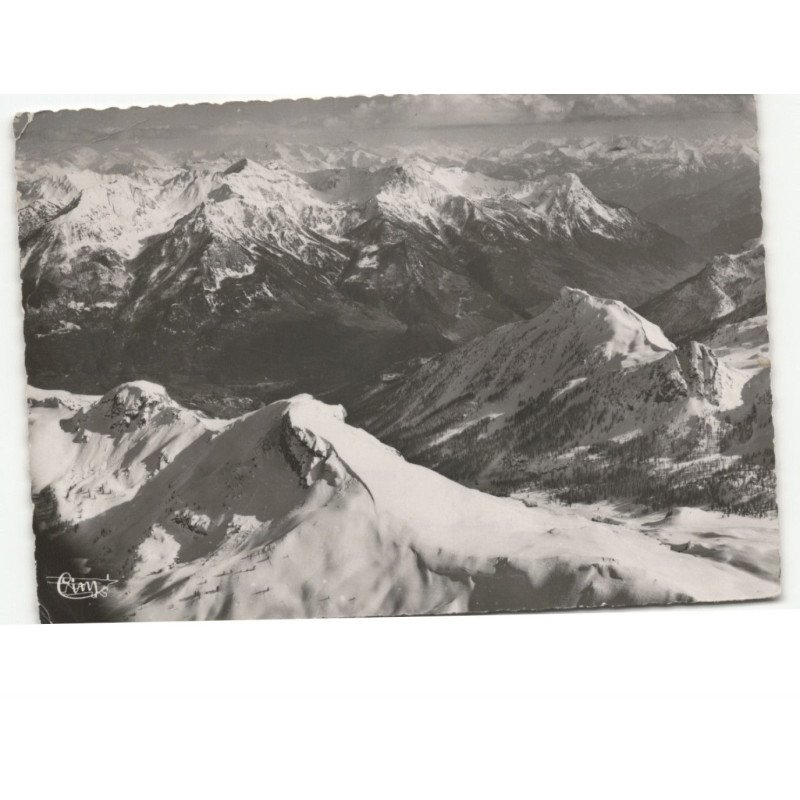 SERRE-CHEVALIER: vue aérienne 10x15 - état