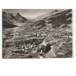 LA SALLE-les-ALPES: station, vallée de la guisanne vue aérienne 10x15 - état
