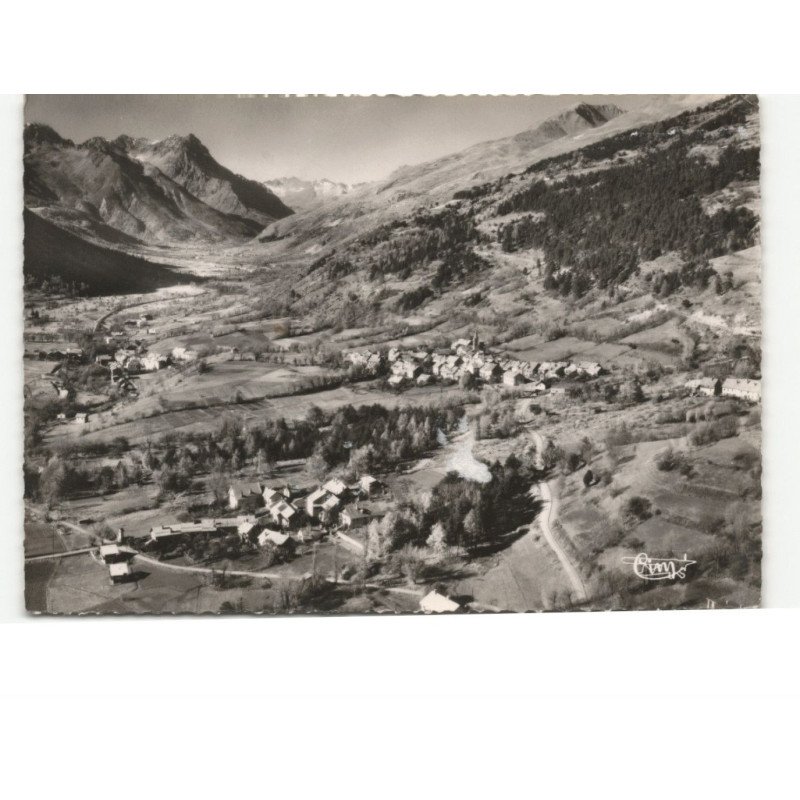 LA SALLE-les-ALPES: station, vallée de la guisanne vue aérienne 10x15 - état
