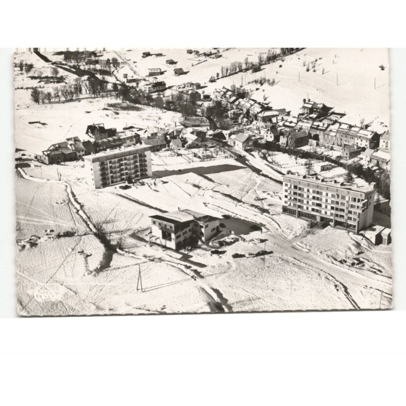 VILLENEUVE: vue générale: vue aérienne 10x15 - très bon état