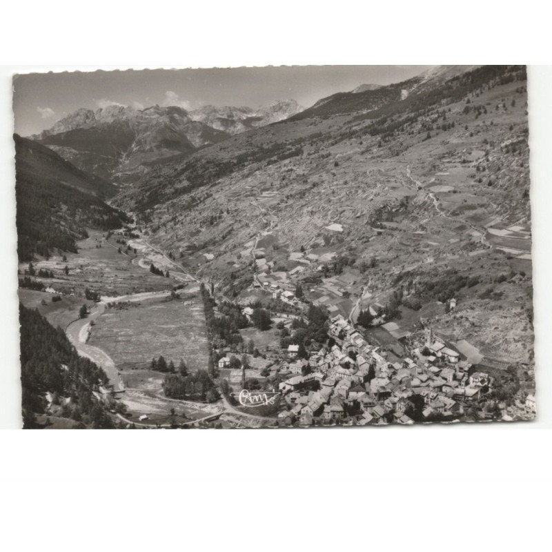 LES CROTTES: vallée de la durance vue aérienne 10x15 - très bon état