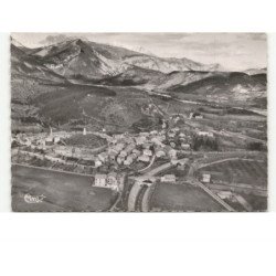ASPRES-sur-BUECH: la vallée du buech et les alpes dauphinoises vue aérienne 10x15 - très bon état