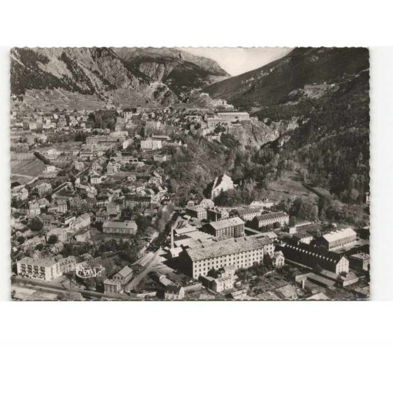 BRIANCON: la ville la plus haute d'europe, vue générale vue aérienne 10x15 - très bon état