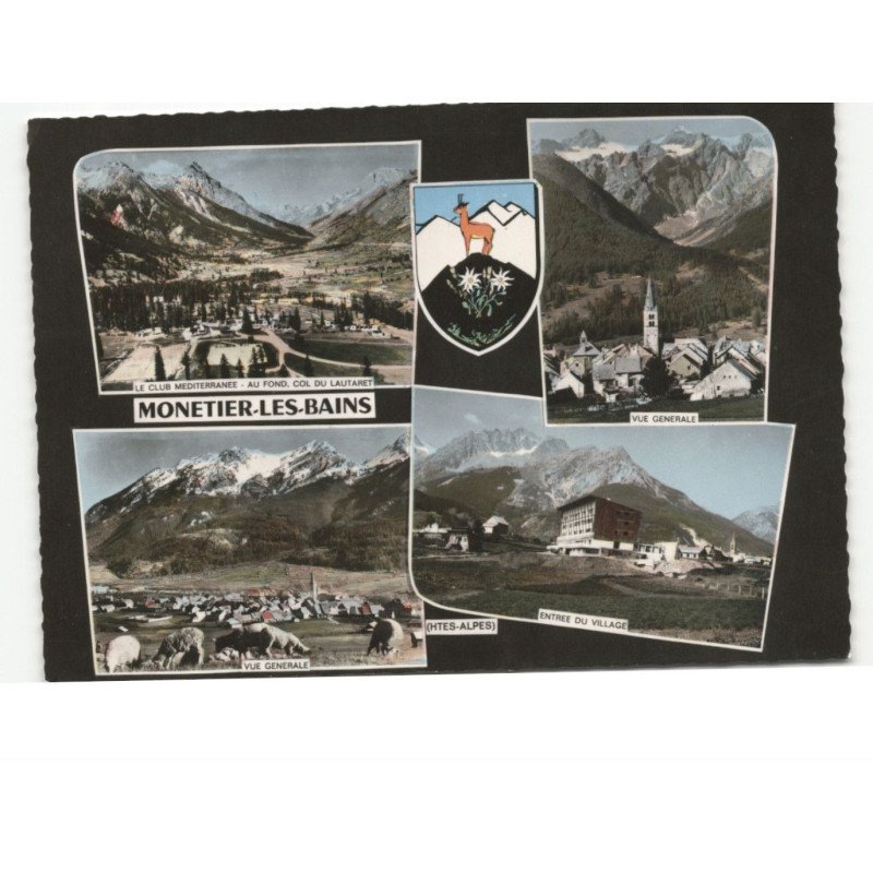 MONETIER-les-BAINS: vue aérienne 10x15 - très bon état