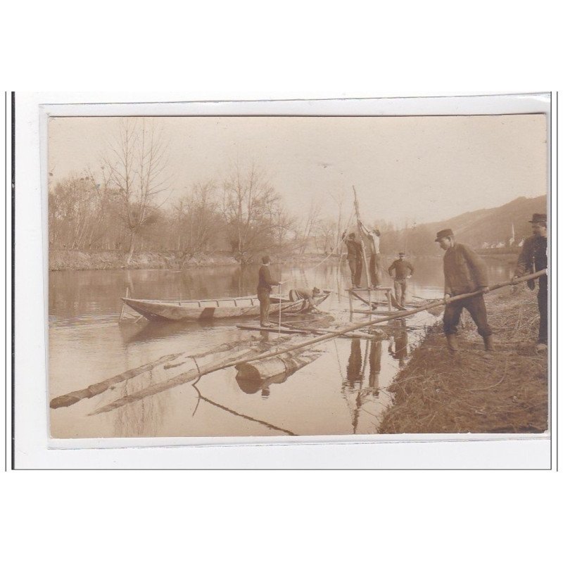 SEINE-MARITIME : militaire (carte photo) - tres bon etat