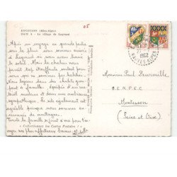 EYGUIANS: le village de lagrand vue aérienne 10x15 - très bon état