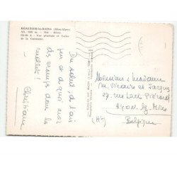 MONETIER-les-BAINS: vue génbérale et vallée de la guisanne vue aérienne 10x15 - état