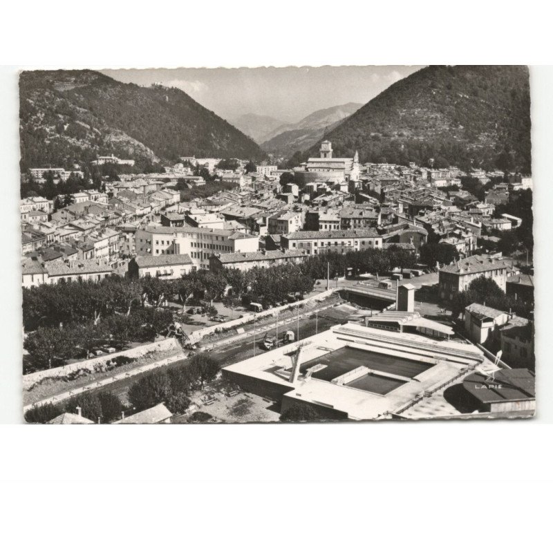 DIGNE: vue aérienne 10x15 - trsè bon état