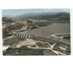 CHATEAU-ARNOUX: vue générale sur le barrage vue aérienne 10x15 - état