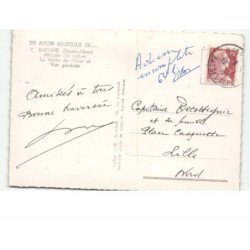 BARREME: la vallée de l'asse et vue générale vue aérienne 10x15 - très bon état