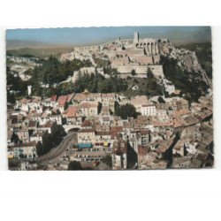 SISTERON: vue générale vue aérienne 10x15 - très bon état
