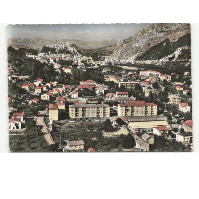SISTERON: les nouveaux quartiers vue aérienne 10x15 - très bon état
