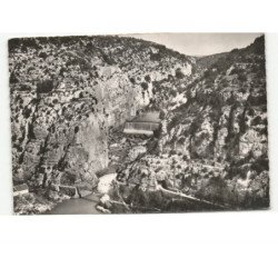 QUINSON: le barrage sur le verdon vue aérienne 10x15 - état