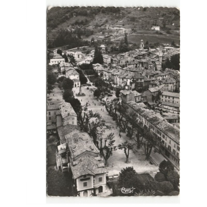 ANNOT: vue générale sur le centre de la ville vue aérienne 10x15 - très bon état