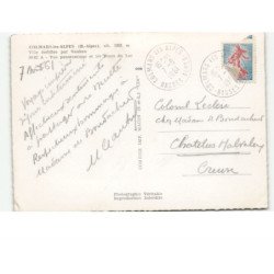 COLMARS-les-ALPES: ville fortifié par Vauban, fours du lac vue aérienne 10x15 - très bon état