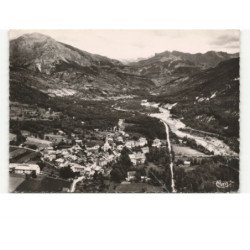 BEAUVEZER: vallée du haut verdon et les tours du lac vue aérienne 10x15 - très bon état