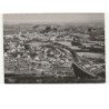 FORCALQUIER: la ville, le viaduc, dans le fond notre-dame de provence vue aérienne 10x15 - très bon état