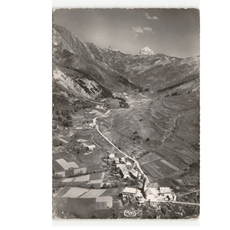LA FOUX: village la grande seolane vue aérienne 10x15 - état