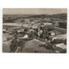 PIERRERUE: quartier de l'église vue aérienne 10x15 - très bon état