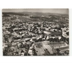 FORCALQUIER: vue aérienne 10x15 - très bon état