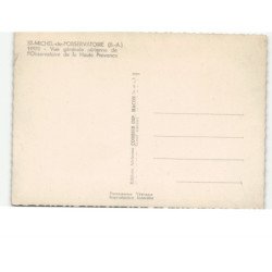 SAINT-MICHEL-de-L'OBSERVATOIRE: vue générale, l'observatoire de la haute provence vue aérienne 10x15 - très bon état