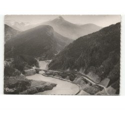VERDON: lac du verdon et barrage de castillon vue aérienne 10x15 - très bon état