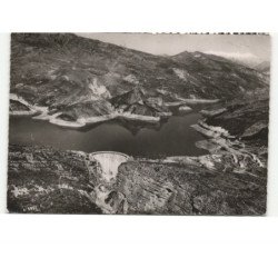 VERDON: lac du verdon et barrage de castillon vue aérienne 10x15 - très bon état