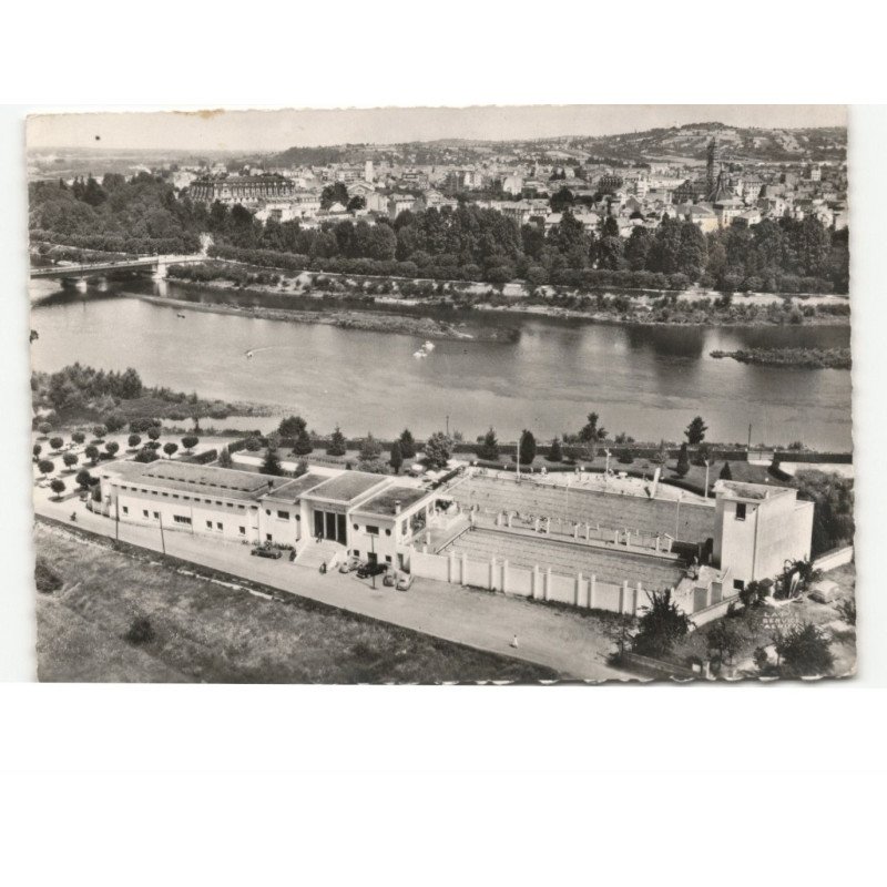BELLERIVE: le stade nautique vue aérienne 10x15 - très bon état