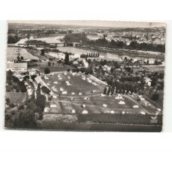 BELLERIVE: terrain de camping municipal vue aérienne 10x15 - très bon état