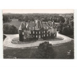 BESSON: le château de bostz vue aérienne 10x15 - très bon état