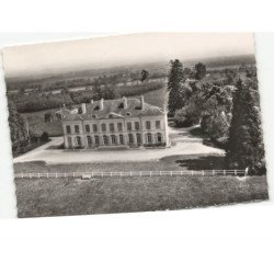 BROUT-VERNET: le château de lafont vue aérienne 10x15 - très bon état
