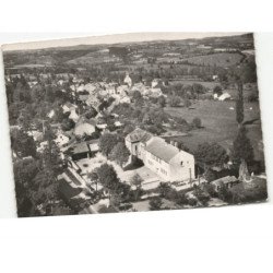 LE BREUIL: le groupe scolaire et vue générale vue aérienne 10x15 - très bon état