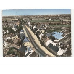 BESSAY-sur-ALLIER: route de moulins vue aérienne 10x15 - très bon état