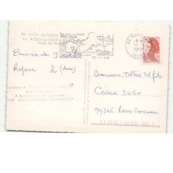 BESSAY-sur-ALLIER: route de moulins vue aérienne 10x15 - très bon état