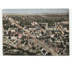 BEZENET: le bourg vue aérienne 10x15 - très bon état