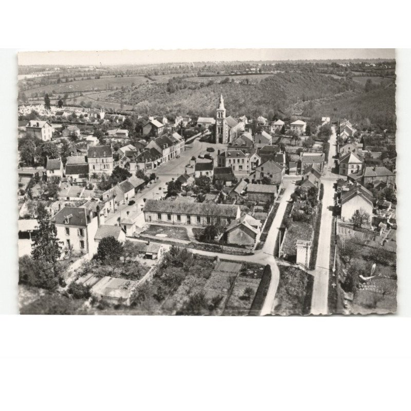 BEZENET: vue générale vue aérienne 10x15 - très bon état