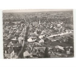 DOMPIERRE-sur-BESBRE: la grande rue vue aérienne 10x15 - très bon état