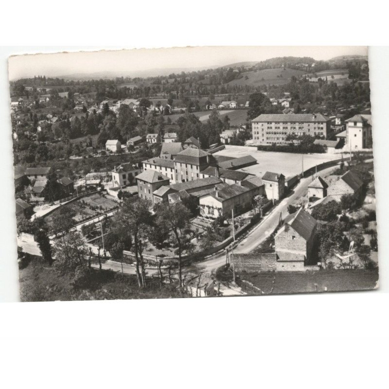 LE MAYET de MONTAGNE: institution saint-joseph et école notre-dame vue aérienne 10x15 - très bon état