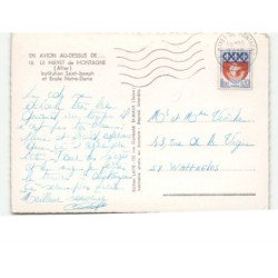LE MAYET de MONTAGNE: institution saint-joseph et école notre-dame vue aérienne 10x15 - très bon état