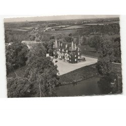 LURCY-LEVIS: château de neureux vue aérienne 10x15 - état