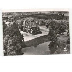 LURCY-LEVIS: le château de neureux vue aérienne 10x15 - très bon état