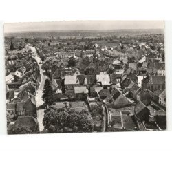 MONTMARAULT: route de moulins vue aérienne 10x15 - très bon état