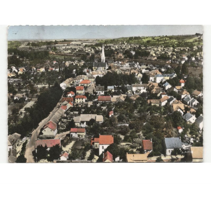 SAINT-GERMAIN-des-FOSSES: vue générale vue aérienne 10x15 - très bon état