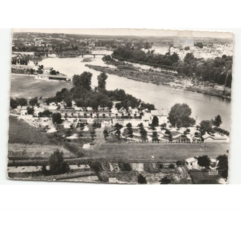 VICHY-BELLERIVE: le camp le golf l'auberge des iles de flandre vue aérienne 10x15 - état