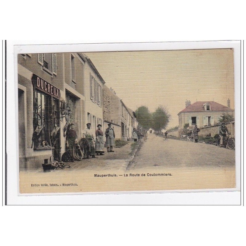 MAUPERTHUIS : la route de coulommiers (scellerie du creux) - tres bon etat